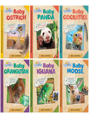 cover image of School & Library Active Minds Explorers Baby Animals Audio Series